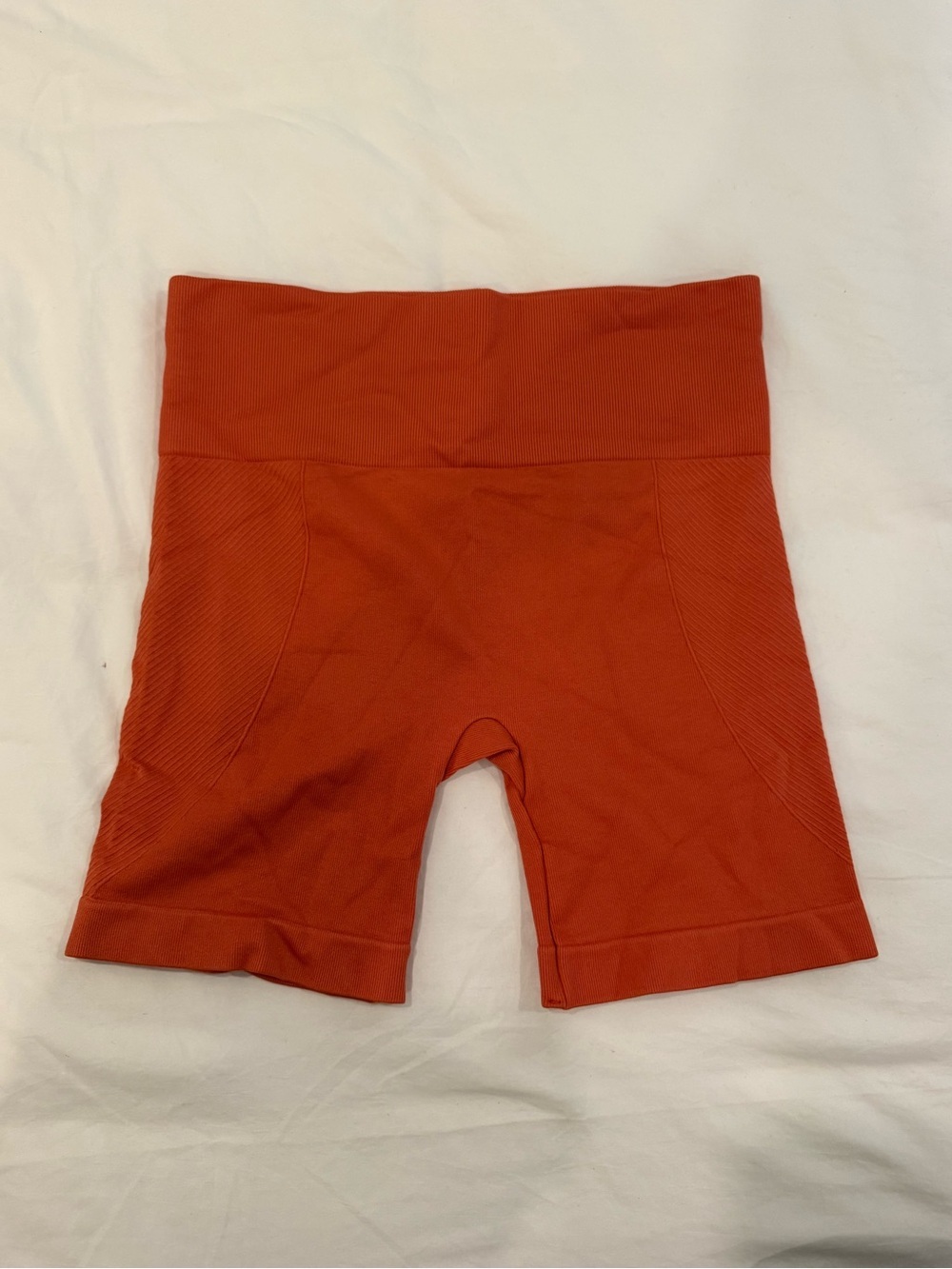 PacSun Rust Orange Athletic Bike Shorts